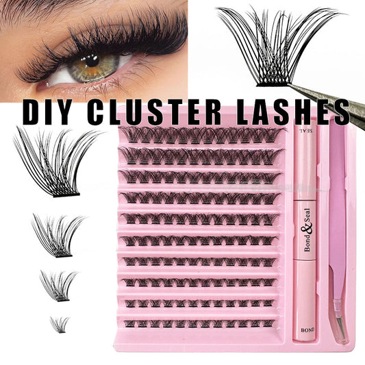 DIY Cluster Eyelashes