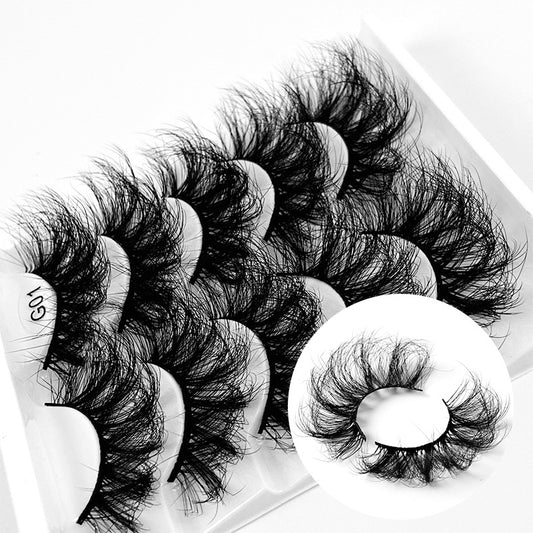 Fluffy Faux Lashes - 5 Pair Set